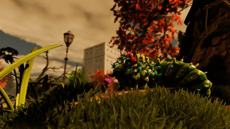 游戏内探索场景，缩小视角下的微观世界细节丰富