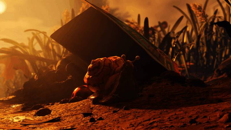 游戏内夜晚场景，光影效果逼真，营造紧张氛围