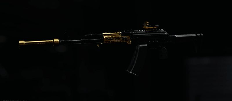 黄金涂装配件包 I 展示，多种部件均以黄金风格呈现