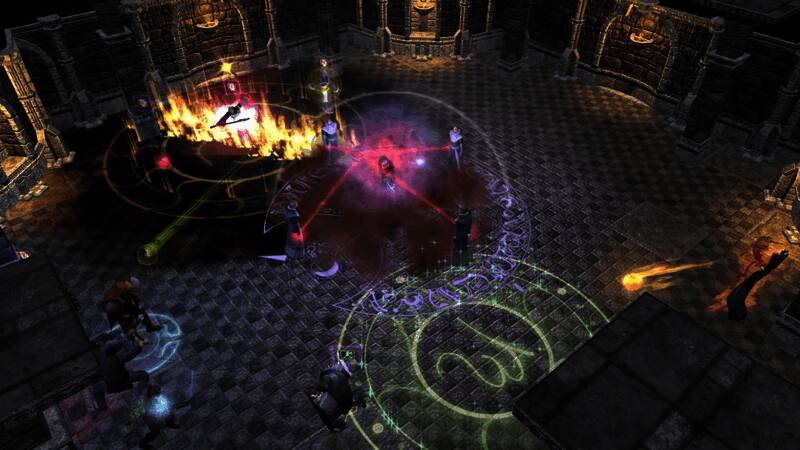 角色创建界面，多种种族与职业可供选择