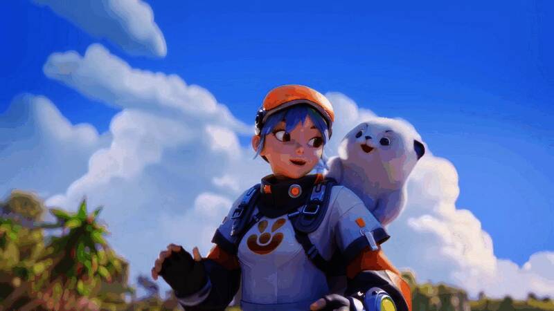 战斗画面激烈，主角施展技能特效华丽，周围敌人呈被击飞状态