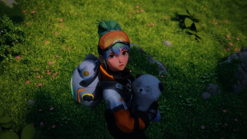 精灵变身形态展示，翅膀张开，周身环绕能量光环，极具视觉冲击力