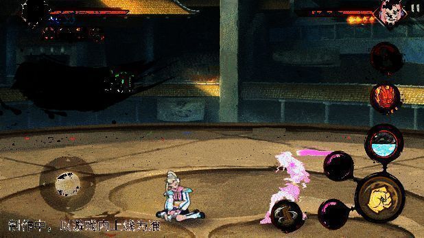 控制状态下花束联动特效演示