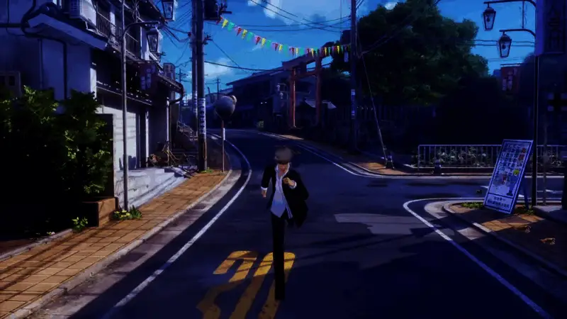 角色对话界面，UI设计现代，人物立绘精美