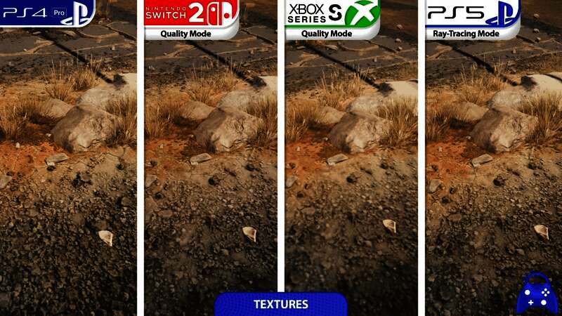 赛博朋克2077多平台画面对比图PS4 Pro Switch 2 XSS PS5