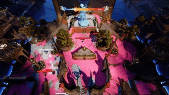 杰夫身穿‘雪绒鲨鲨’制服，造型酷炫，周围飘落雪花特效