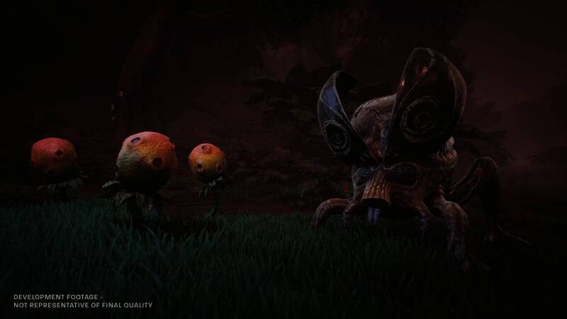 火星地底光源来自未知生物，营造出诡异而迷人的氛围