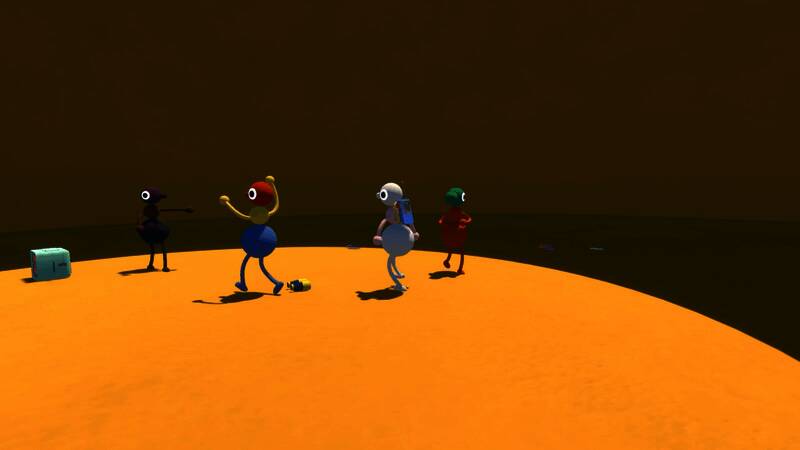 Big Walk游戏场景截图，展现广阔开放世界与玩家互动