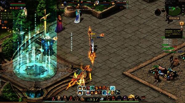 《魔域》卡诺萨城经典画面