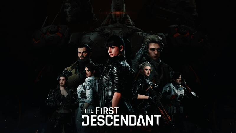 《第一后裔》新版本宣传图，展示悬浮摩托与战斗场景