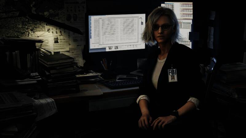 人物面部表情捕捉，惊恐与绝望交织，展现极致情感刻画