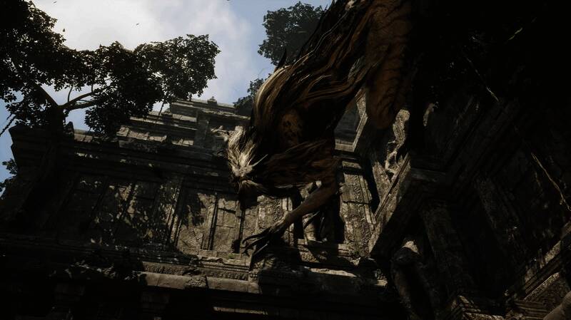 多人组队副本战斗画面，技能特效华丽炫目