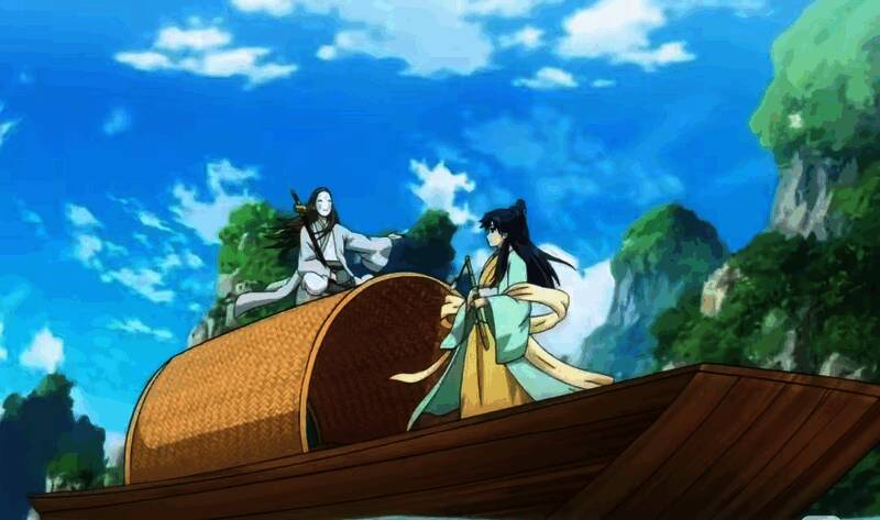 对话场景，“七月初七，淮水竹亭…我可以等你的答案”