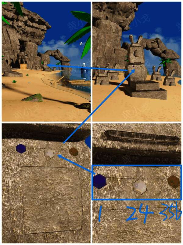 巨型鲸鱼石雕表面布满古老纹路