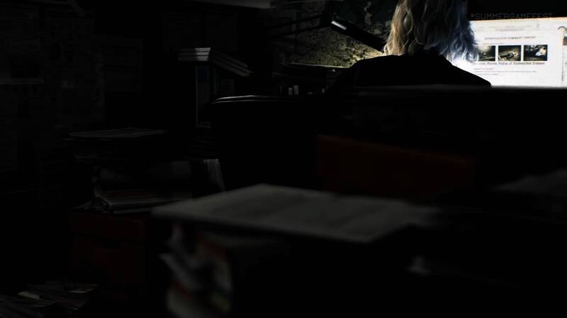 《生化危机9：安魂曲》游戏角色近景特写，表情细节刻画细腻