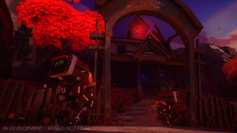 《Last Flag》场景四，角色通过FWOOMP传送装置瞬间移动至战场关键点