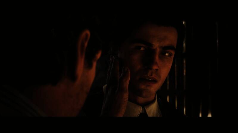 夕阳下主角独行于荒野小径，背影孤独却坚定