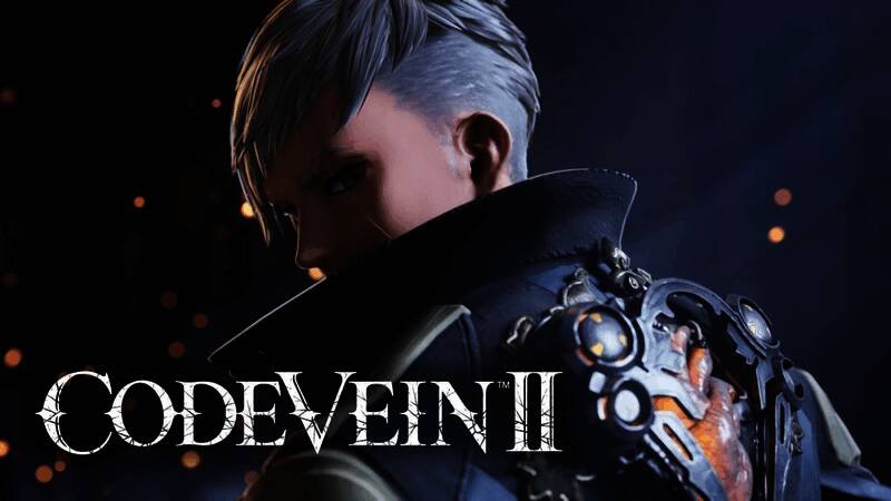 主角手持武器，在废墟中与敌人激烈交战，场景细节丰富