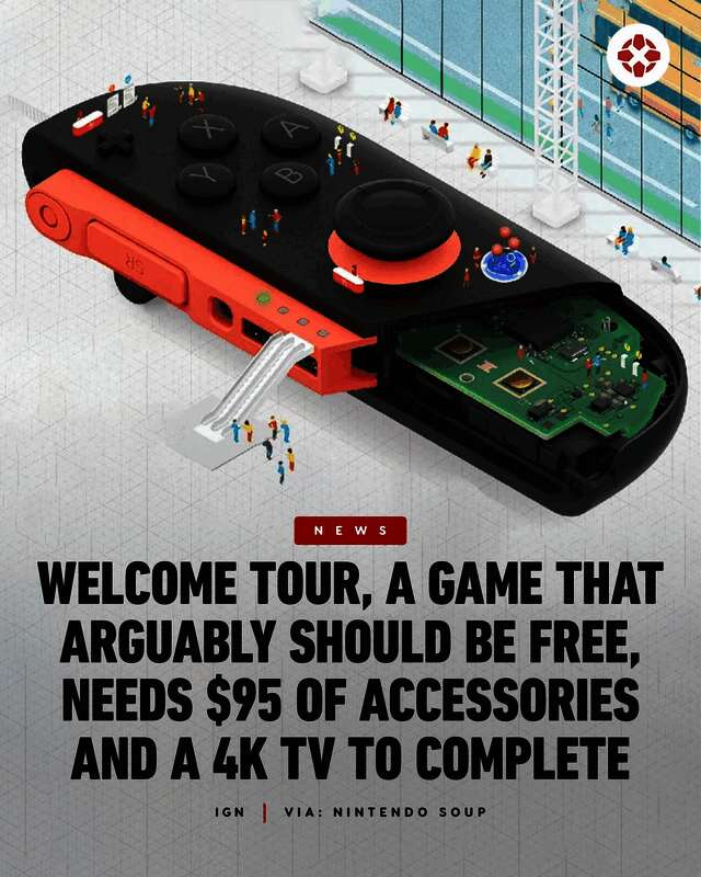 Switch 2《欢迎之旅》游戏界面截图，展示了部分迷你游戏的操作提示与设备需求说明