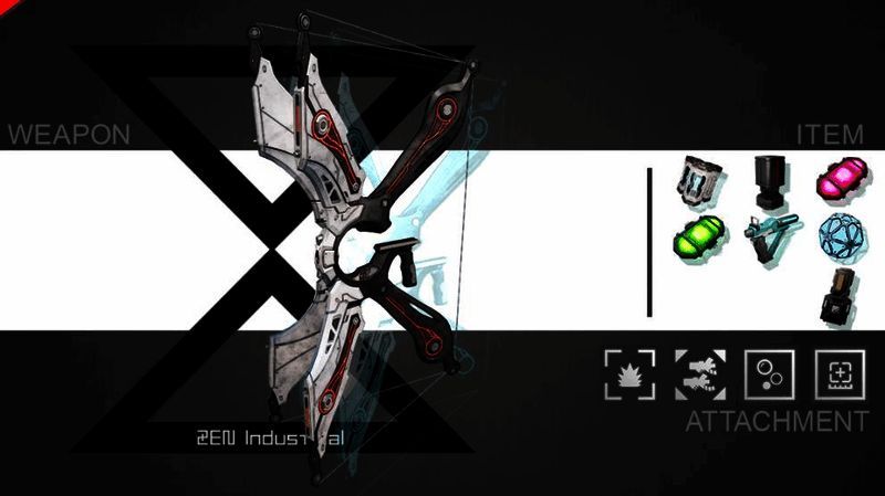 购买特典内容展示：武器与道具套装