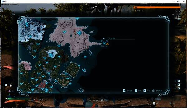 玩家使用冰系技能控制梁叶龙，周围有沙虫和毒藤蔓