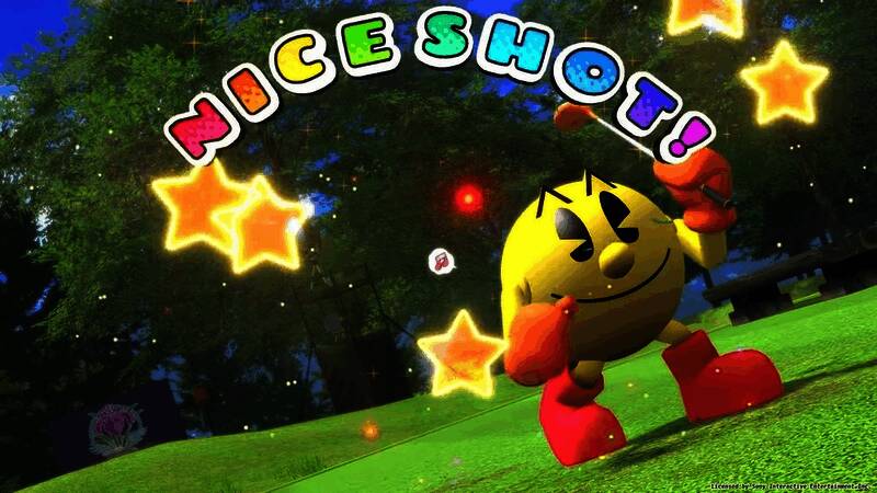 趣味高尔夫模式实机画面，多个迷你关卡呈现独特高尔夫挑战