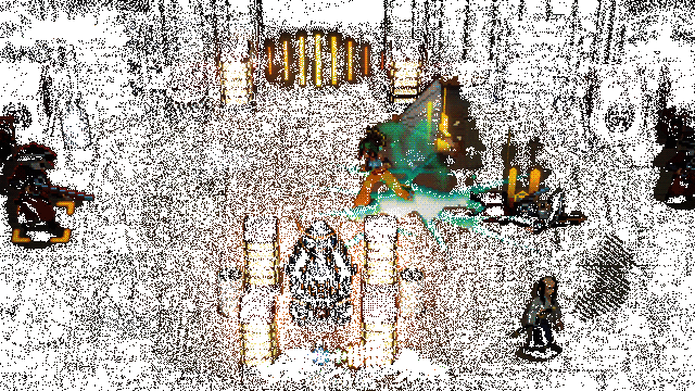 克拉拉闪避后发动地面冲击，气浪四散