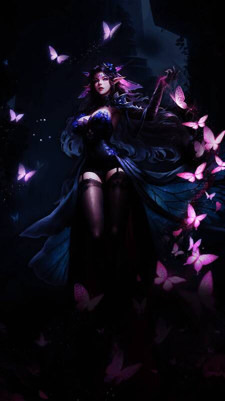 SP薇奥拉角色展示，魔法系辅助角色，气质温柔而强大