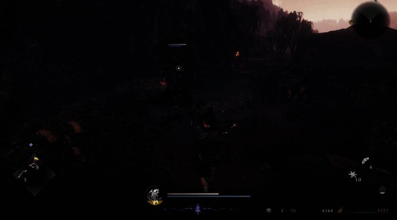 光影效果惊艳，阳光透过树叶洒落在战场上