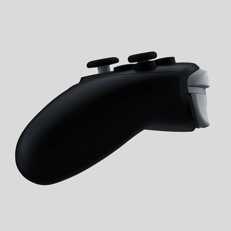 Joy-Con 2控制器背面结构图，展示内部电池与连接模块