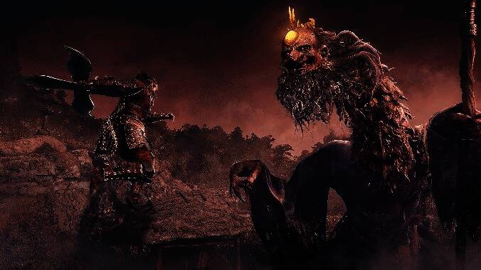 忍者风格战斗画面，空中跳跃与分身技能展现