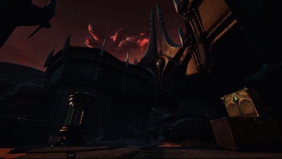 克林塔地图概念图，黑暗星球表面布满共生体组织