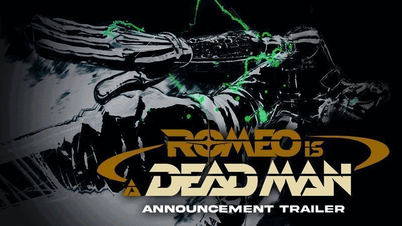 主角手持枪剑混装武器，敌人被斩成碎片的战斗画面