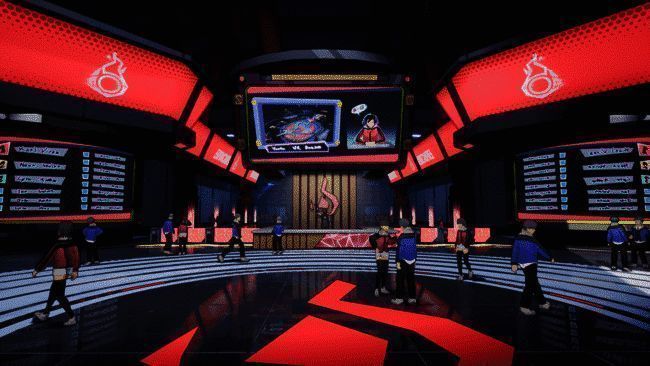 Boss战概念图，巨型敌人压迫感十足