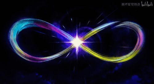 PV中展示黄金裔角色手持火炬前行的画面，象征光明与希望