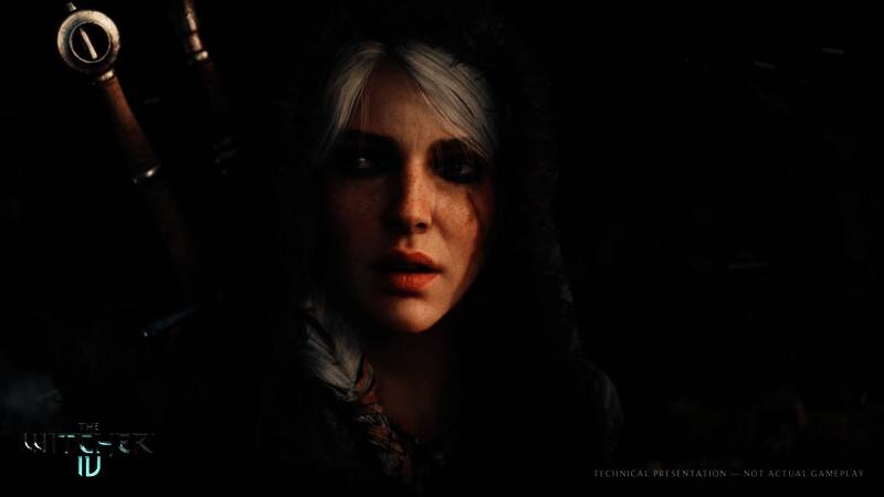 《巫师4》概念图展示主角希里的形象