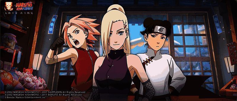 女忍手持心愿清单，在购物街挑选礼物，背景布置温馨