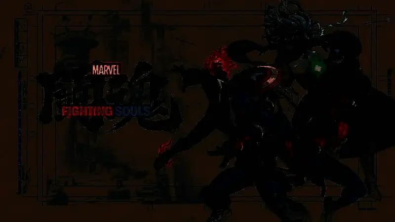 《漫威斗魂》角色展示图，钢铁侠与蜘蛛侠并肩作战