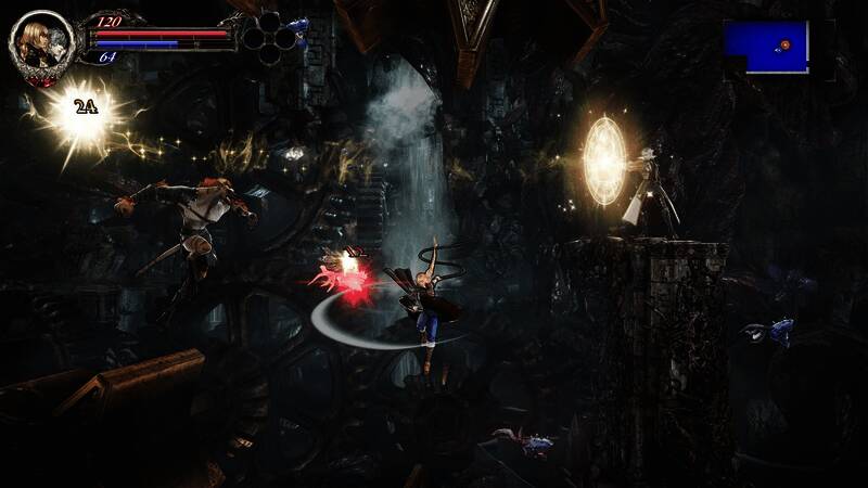 游戏地图中的幽暗森林区域，光线昏暗充满神秘气息