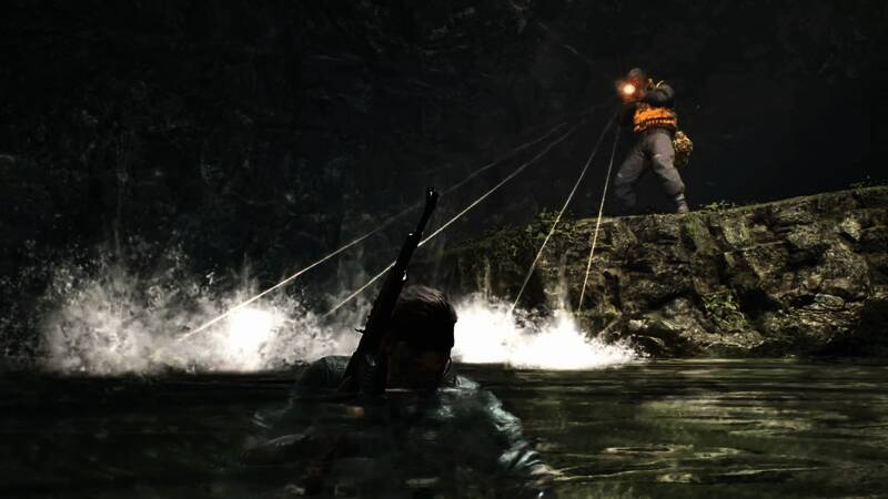 战斗场景展示，角色动作捕捉自然，光影效果细腻真实