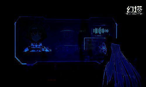 幻塔4.5版本主线剧情画面展示，人物站在末世风格场景中凝视远方