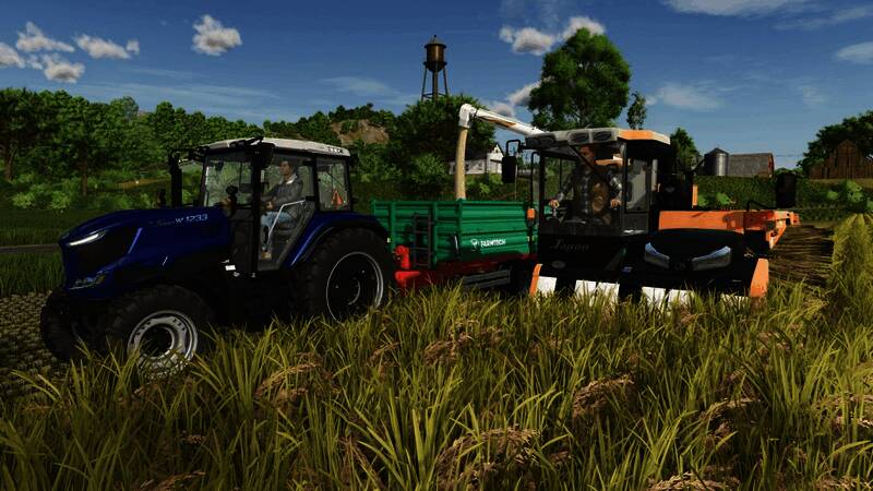 多人模式下共同建设农场的界面截图