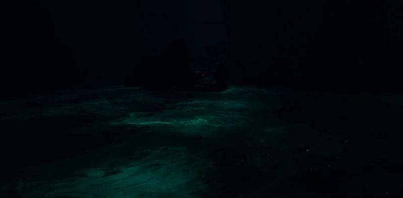 忘川河水缓缓流淌，水面倒映出模糊不清的记忆片段