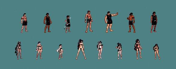 男女性别职业外观对比展示