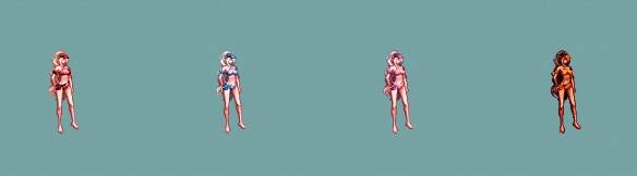 暗夜使者夏日套潜行状态展示