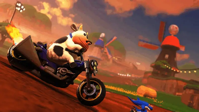 游戏角色施展蓄力跳跃动作，腾空后沿墙壁滑行，操作感十足