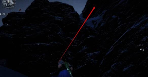 角色正在跳跃攀爬，背景是高耸的古代阁楼结构