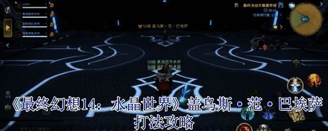 盖乌斯·范·巴埃萨战斗场景，气势磅礴的技能释放