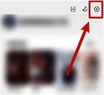 红果免费短剧个人中心界面展示，右上角显示设置按钮