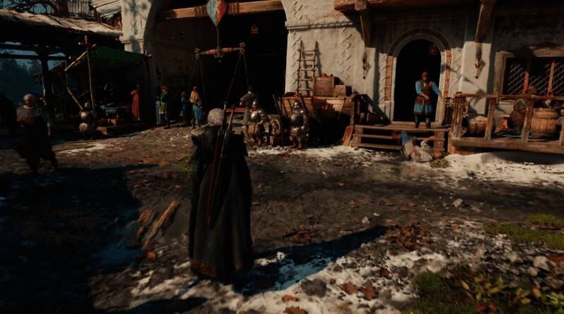 武器特写，剑刃上的划痕与反光细致入微，材质质感真实